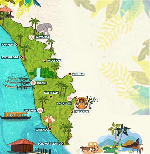 Kerala Map